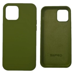 Custodia SIIPRO in Silicone per iPhone 12 / 12 Pro Cover Colorate Soft Touch