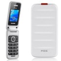 BRONDI FOX GSM Quadri Band Telefono Cellulare Dual Sim a Conchiglia | Bianco BRONDI FOX GSM Quadri Band Telefono Cellulare Dual Sim a Conchiglia | Bianco