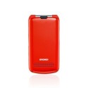 Brondi PRESIDENT Cellulare Ultra Sottile e con Icone LED sul Flip Fotocamera 1.3MP Dual Sim | Rosso