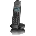 Brondi LOTUS Telefono Cordless Vivavoce Eco Dect Sveglia Rubrica | Nero