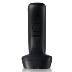 BRONDI GALA Telefono Cordless Funzione ECO DECT Schermo Grande Sveglia | Nero