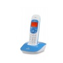 Brondi NICE Telefono Cordless Design Volume Regolabile Display Grande | Bianco e Blue