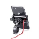 MIDLAND MH-PRO USB Supporto da Moto per Smartphone con Caricatore incluso