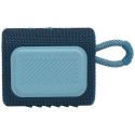 JBL GO 3 Speaker Bluetooth Cassa Portatile Waterproof e Dustproof IP67 | Blu