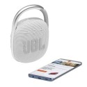 JBL CLIP 4 Speaker Bluetooth Cassa Portatile Waterprood e Dustproof IP67 | Bianco